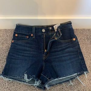 Levi’s high rise shorts